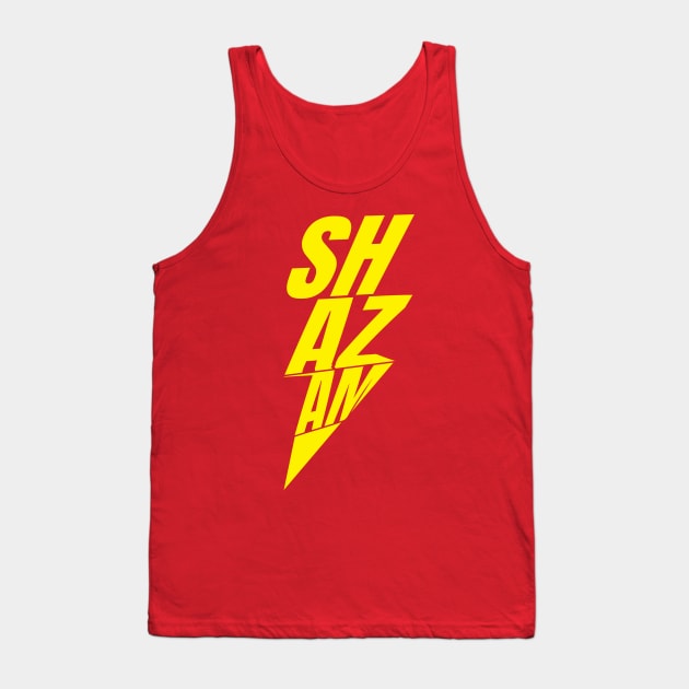 Shazam Tank Top by Greeenhickup